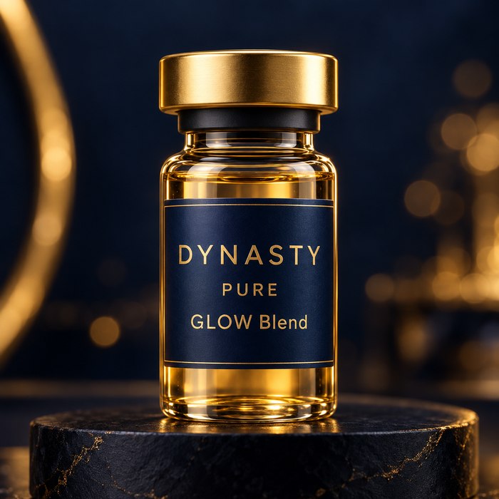 GLOW Blend research formulation vial